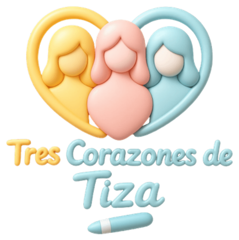 Tres Corazones de Tiza